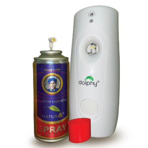Automatic Dispenser and R.S.Pathy Marunthu Naturo Spray 100 ml