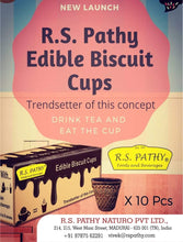Load image into Gallery viewer, R.S. Pathy Edible Biscuit Cups 15g X 10 Cups (Chocolate Flavour)
